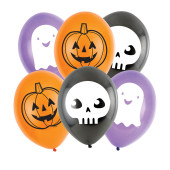 6 Balões Hallo-Ween Friends Halloween