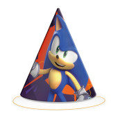 6 Chapéus Festa Sonic Prime