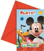 6 Convites festa Mickey