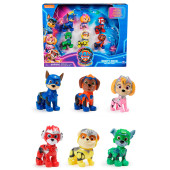 6 Figuras Patrulha Pata Mighty Movie