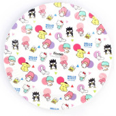 6 Pratos Hello Kitty e Amigos 23cm