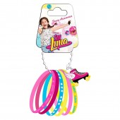 6 Pulseiras Sou Luna, pack 9 unid
