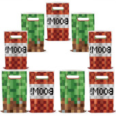 6 Sacos Festa Minecraft Boom