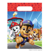 6 Sacos Plástico Patrulha Pata - Rescue Heroes