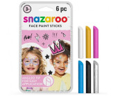 6 Sticks Pinturas Faciais Menina Snazaroo 6 Sticks Pinturas Faciais Menina Snazaroo