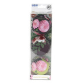 60 Cápsulas Alumínio Cupcake Floral Rosas PME