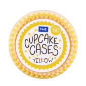 60 Cápsulas Cupcake Amarelo PME