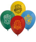 8 Balões Latex Harry Potter Hogwarts