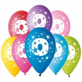 8 Balões Premium Látex Nº 0 - 30cm