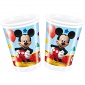 8 Copos Mickey Mouse