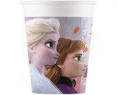 8 Copos Papel Frozen 2