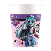8 Copos Papel Monster High