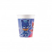 8 Copos Papel PJ Masks WM