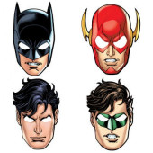 8 Máscaras Justice League DC Comics