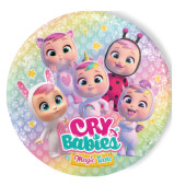 8 Pratos Cry Babies Magic Tears 23cm