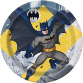 8 Pratos Festa Batman New 22cm