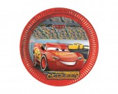 8 Pratos Festa Disney Cars 3 23cm