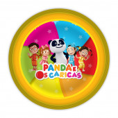 8 Pratos Festa Panda e os Caricas 8 Pratos Festa Panda e os Caricas