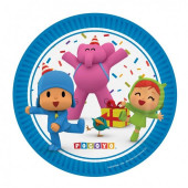 8 Pratos Festa Pocoyo 18cm