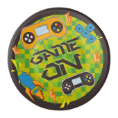 8 Pratos Game On 18cm