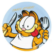 8 Pratos Garfield 23cm