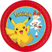 8 Pratos Pokémon 23cm
