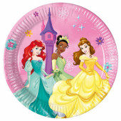 8 Pratos Princesas Disney Live Your Story 20cm