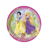 8 Pratos Princesas Disney Summer Palace 20cm