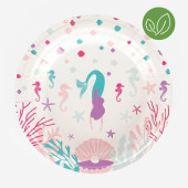 8 Pratos Sereia Style 23cm