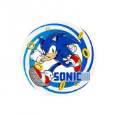 8 Pratos Sonic The Hedgehog 18cm 8 Pratos Sonic The Hedgehog 18cm