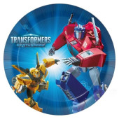8 Pratos Transformers 23cm