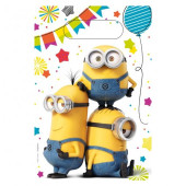 8 Sacos Papel Minions Despicable Me