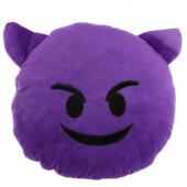 Almofada Emoji - Demónio 27cm