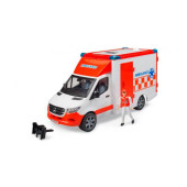 Ambulância MB Sprinter com Paramédico Bruder