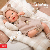 Arias Reborn 45cm Rúben com Almofada