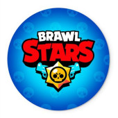 Autocolantes Personalizados Brawl Stars Ø6cm - 6 und