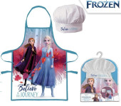 Avental + Chapéu Cozinha Frozen 2 Disney