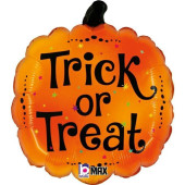Balão Abóbora Trick Or Treat 46cm