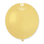 Balão Amarelo Baby Yellow 19 Balão Amarelo Baby Yellow 19