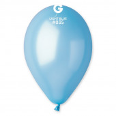Balão Azul Claro Metalizado 11