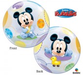 Balão Bubble Mickey Bebé - 56cm