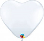 Balão Coração Branco 6