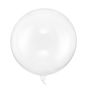 Balão Crystal Clear Bubble Transparente 40cm (16")