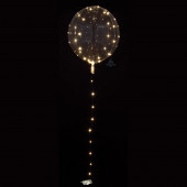 Balão Decorativo Crystal Clearz com Luz Led
