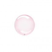 Balão Decorativo Crystal Clearz Rosa 45cm