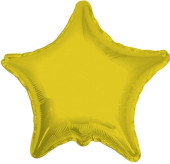 Balão Estrela Metalizado Dourado