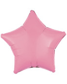 Balão Estrela Metalizado Rosa 48cm