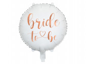 Balão Foil Bride to Be Despedida de Solteira 45cm