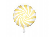 Balão Foil Candy Amarelo 45cm