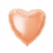 Balão Foil Coração Rose Gold 46cm